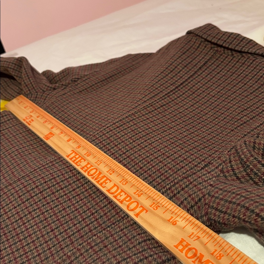 H&M Checkered Blazer with Elbow Patches - Picture 8 of 8